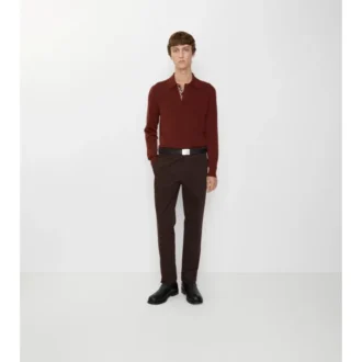 Pantaloni chino din bumbac Pantaloni chino din bumbac
