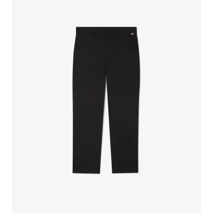 Pantaloni chino din bumbac twill