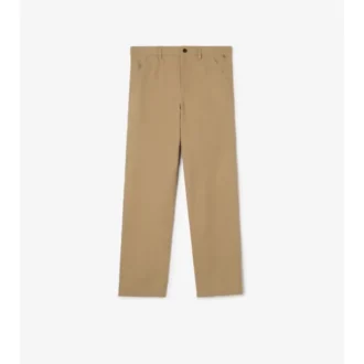 Pantaloni chino din bumbac twill