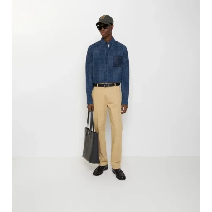 Pantaloni chino din bumbac twill Pantaloni chino din bumbac twill
