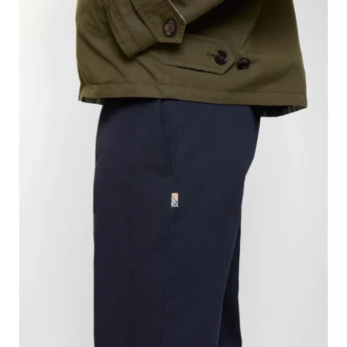 Pantaloni chino din bumbac twill