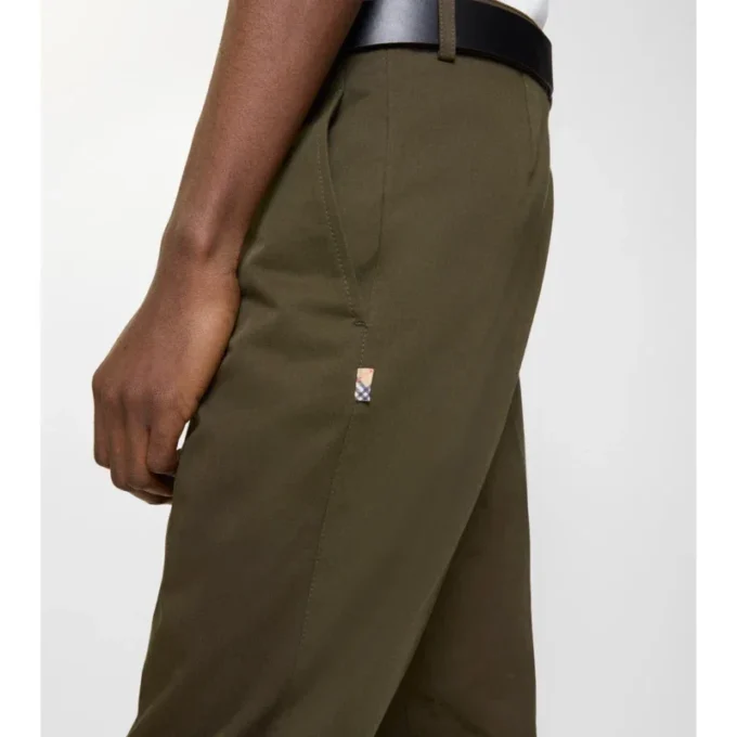 Pantaloni chino din bumbac twill Pantaloni chino din bumbac twill