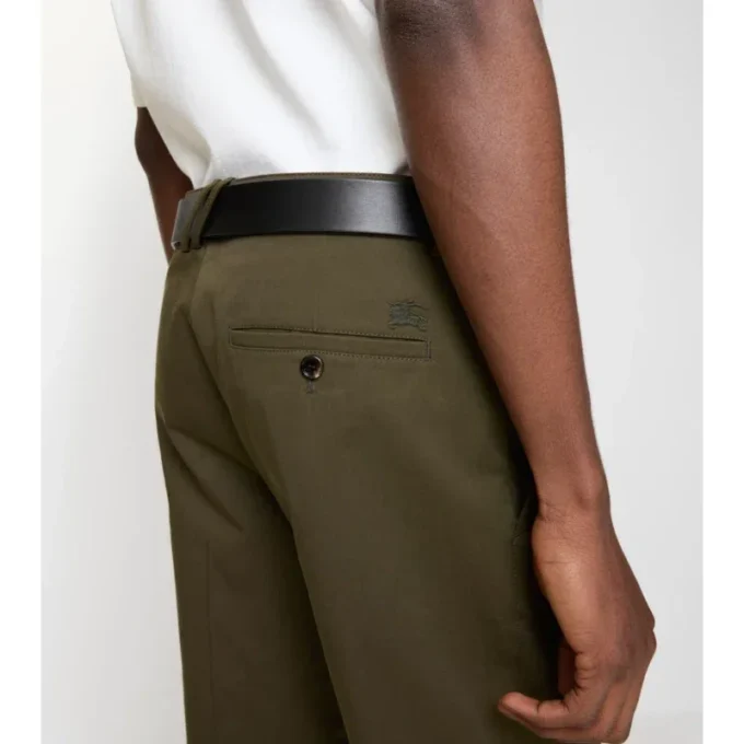 Pantaloni chino din bumbac twill Pantaloni chino din bumbac twill