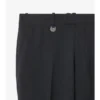 Pantaloni croiți din amestec de lână