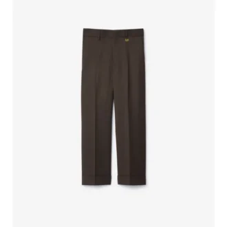 Pantaloni croiți din lână