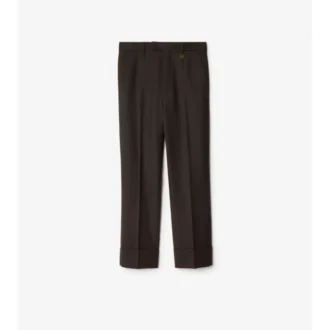 Pantaloni croiți din lână