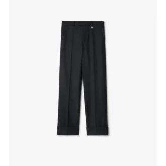 Pantaloni croiți din lână