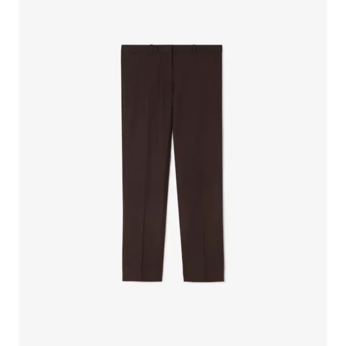 Pantaloni croiți din lână