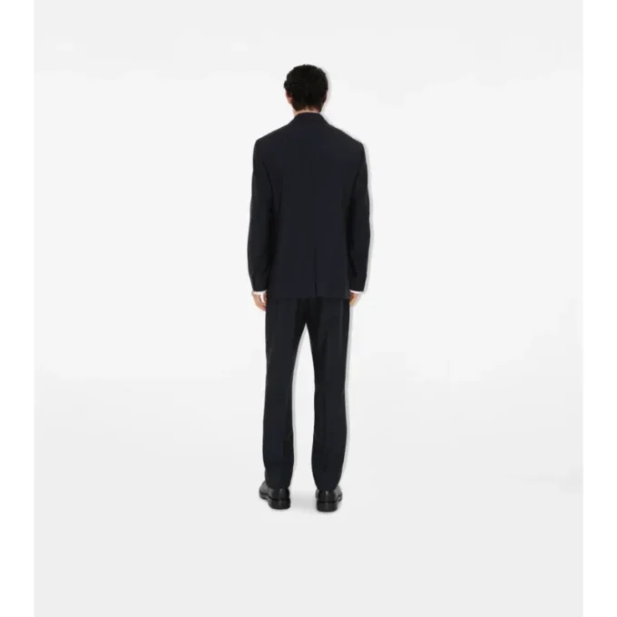 Pantaloni croiți din lână Pantaloni croiți din lână