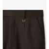 Pantaloni croiți din lână Pantaloni croiți din lână