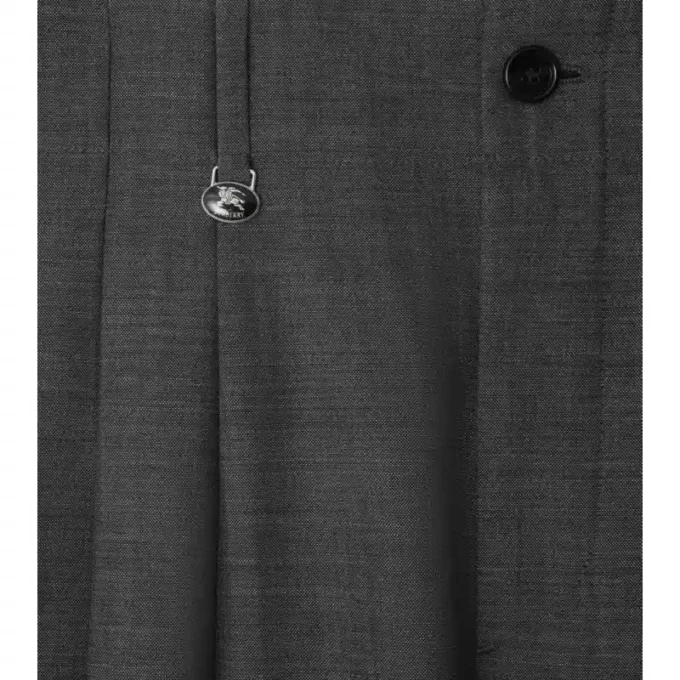 Pantaloni croiți din lână