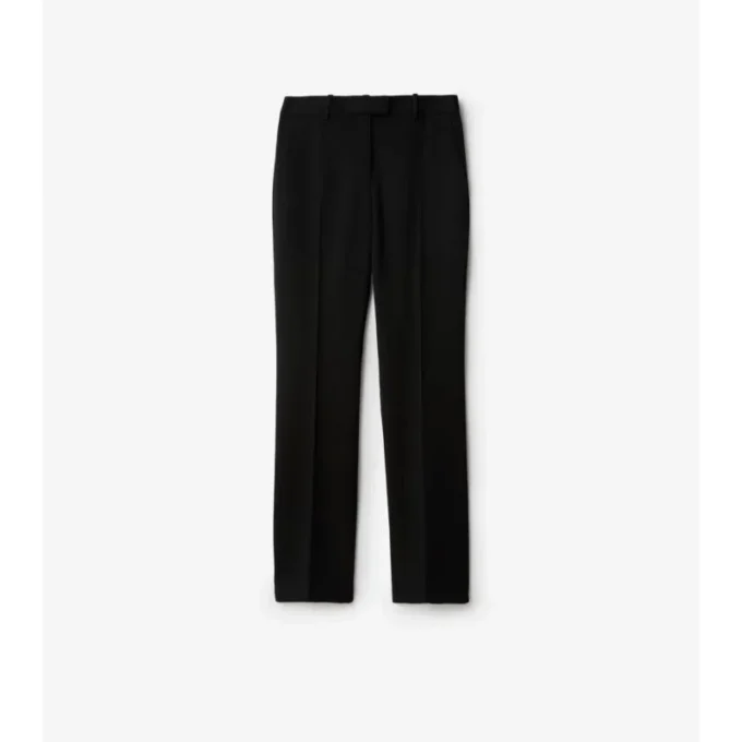 Pantaloni croiți din lână Grain De Poudre Pantaloni croiți din lână Grain De Poudre