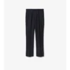 Pantaloni croiți din lână și mohair