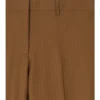Pantaloni croiți din lână și mohair Pantaloni croiți din lână și mohair