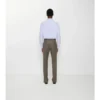 Pantaloni croiți din lână Sharkskin