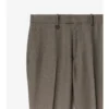 Pantaloni croiți din lână Sharkskin