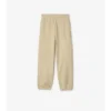 Pantaloni de jogging din bumbac Check Label