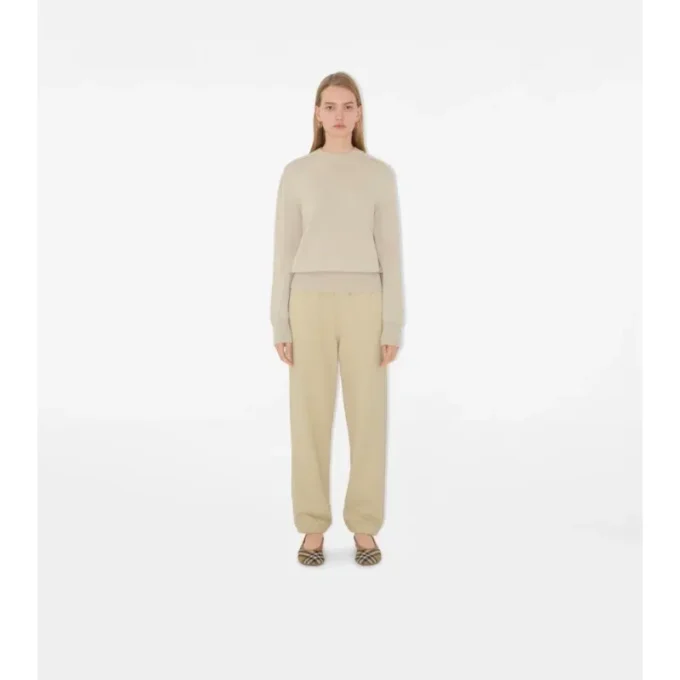 Pantaloni de jogging din bumbac Check Label