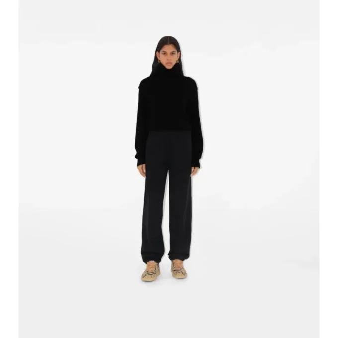 Pantaloni de jogging din bumbac Check Label