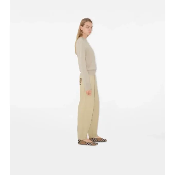 Pantaloni de jogging din bumbac Check Label