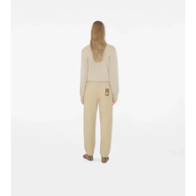 Pantaloni de jogging din bumbac Check Label