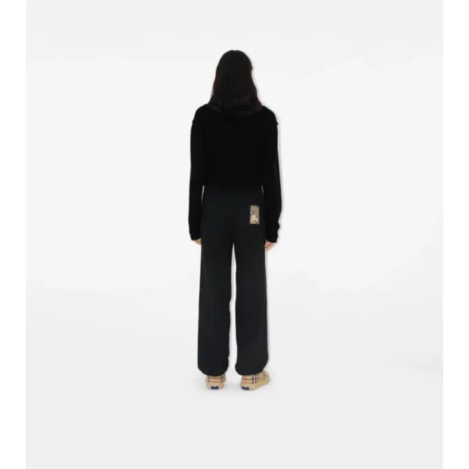 Pantaloni de jogging din bumbac Check Label