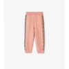 Pantaloni de jogging din bumbac cu bordură în carouri
