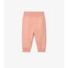 Pantaloni de jogging din bumbac cu bordură în carouri