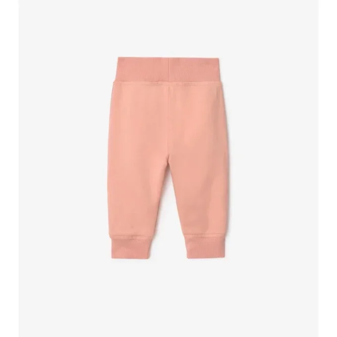 Pantaloni de jogging din bumbac cu bordură în carouri
