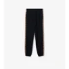 Pantaloni de jogging din bumbac cu borduri în carouri