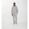 Pantaloni de jogging din bumbac cu borduri în carouri