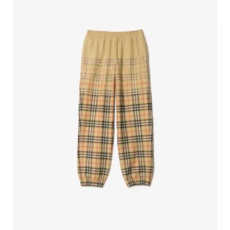 Pantaloni de jogging din bumbac cu imprimeu în degrade