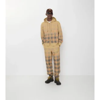 Pantaloni de jogging din bumbac cu imprimeu în degrade