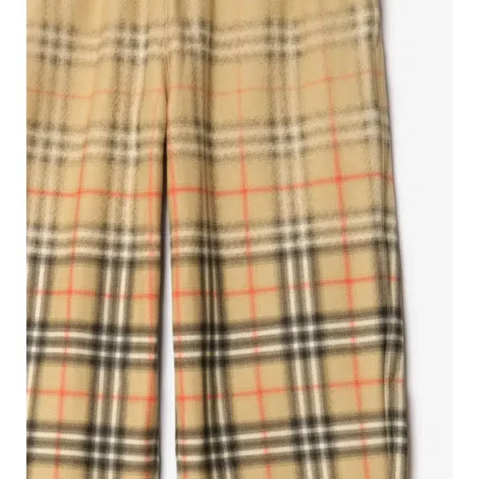 Pantaloni de jogging din bumbac cu imprimeu în degrade