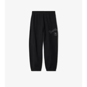 Pantaloni de jogging din bumbac cu logo gotic