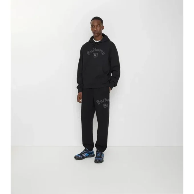 Pantaloni de jogging din bumbac cu logo gotic