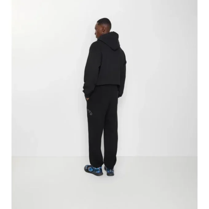 Pantaloni de jogging din bumbac cu logo gotic