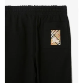 Pantaloni de jogging din bumbac cu model în carouri