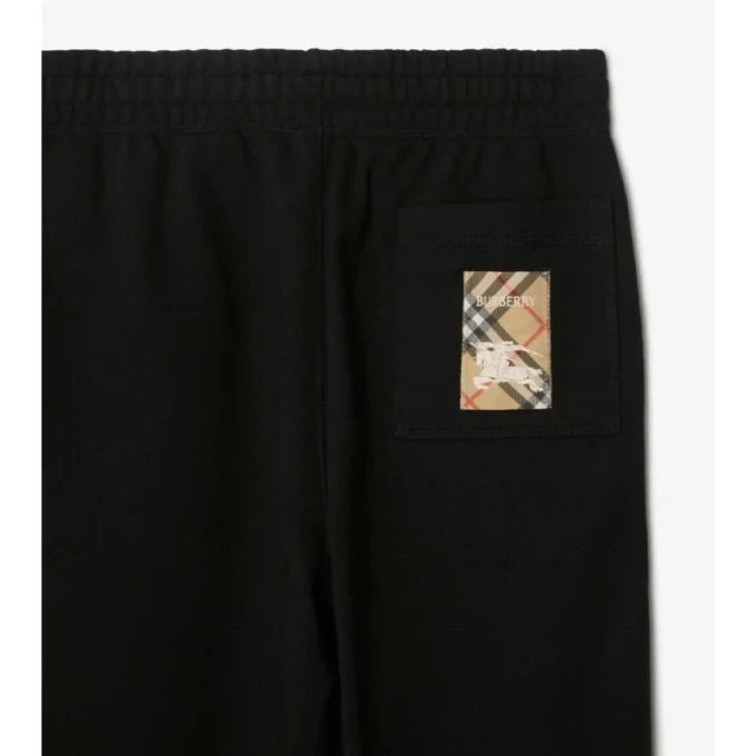 Pantaloni de jogging din bumbac cu model în carouri
