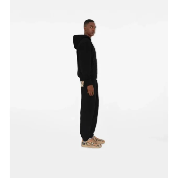 Pantaloni de jogging din bumbac cu model în carouri