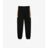 Pantaloni de jogging din bumbac cu panouri în carouri