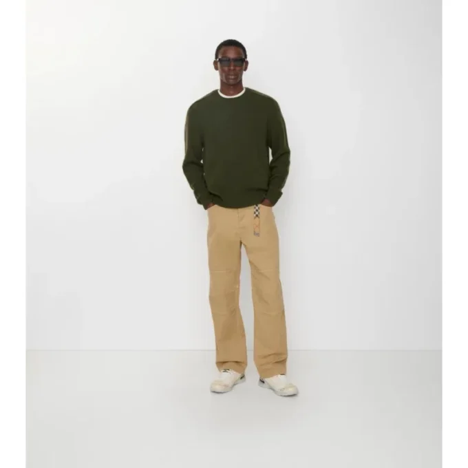 Pantaloni de lucru din pânză de bumbac Pantaloni de lucru din pânză de bumbac