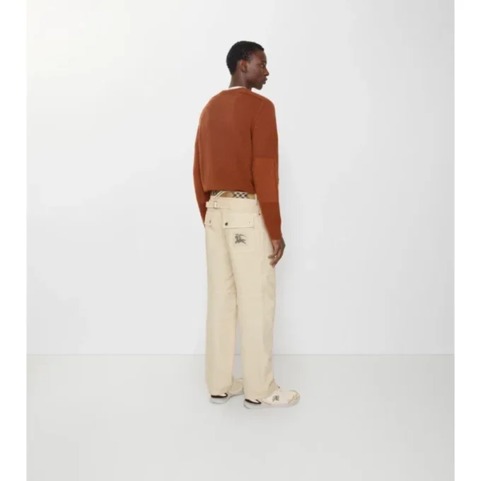 Pantaloni de lucru din pânză de bumbac Pantaloni de lucru din pânză de bumbac