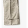Pantaloni de pijama din mătase cu imprimeu de floarea-soarelui