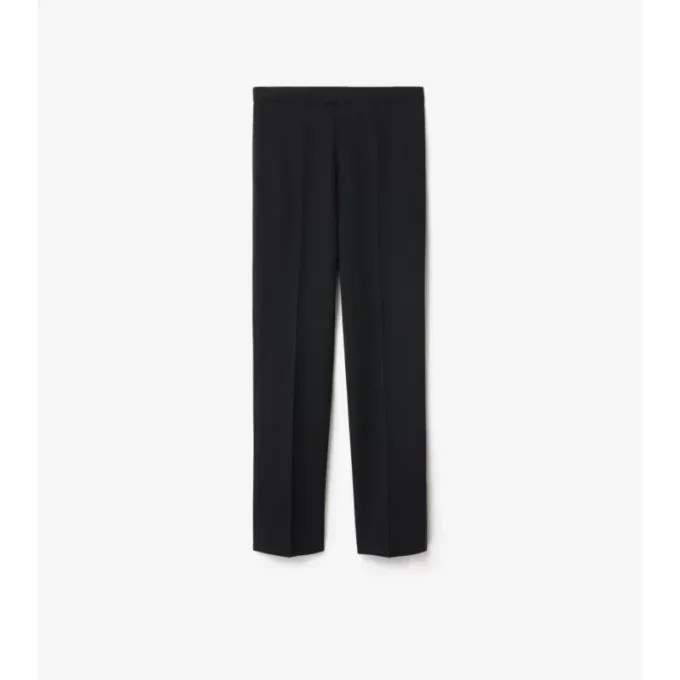 Pantaloni de smoking din lână Grain De Poudre Pantaloni de smoking din lână Grain De Poudre