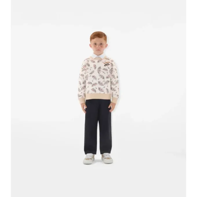 Pantaloni din amestec de bumbac