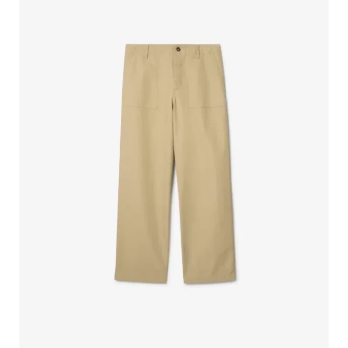 Pantaloni din gabardine Pantaloni din gabardine