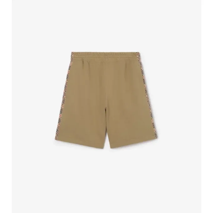 Pantaloni scurți din bumbac cu borduri