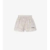 Pantaloni scurți din bumbac cu margarete Pantaloni scurți din bumbac cu margarete