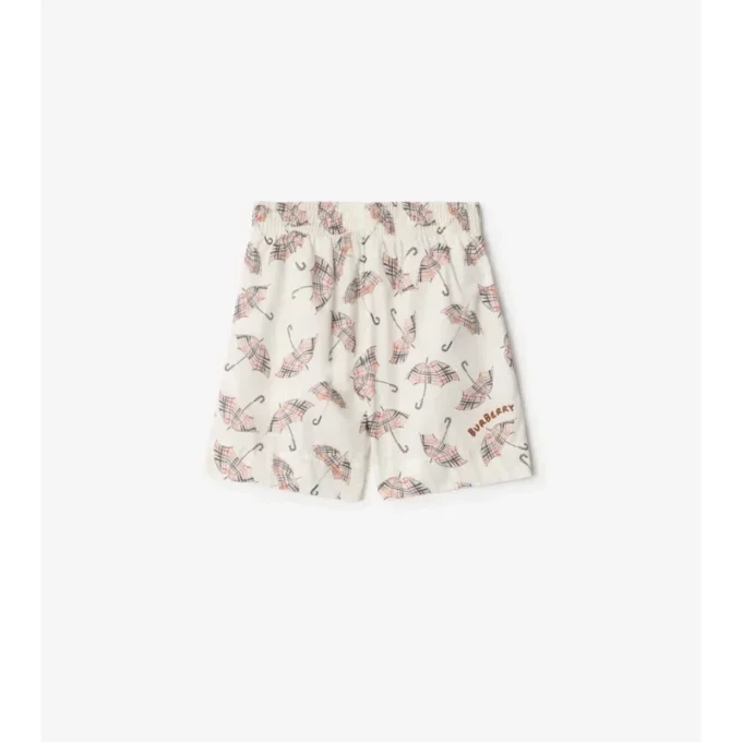 Pantaloni scurți din bumbac Umbrele Pantaloni scurți din bumbac Umbrele